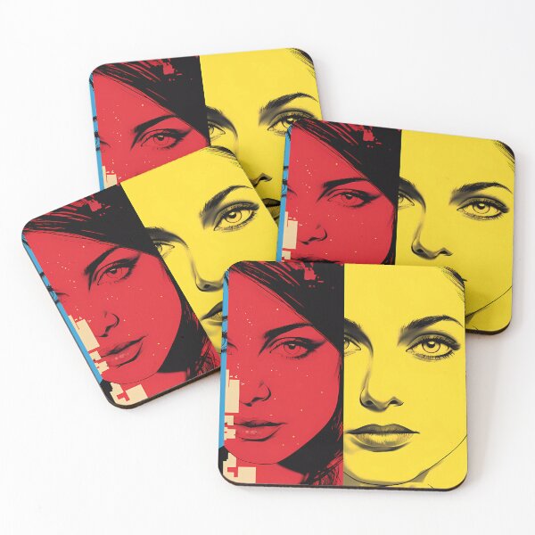 Item preview, "Heroines in Pixels: Comic-Bookesque Portraits" designed and sold by Art-Vortex-fr.