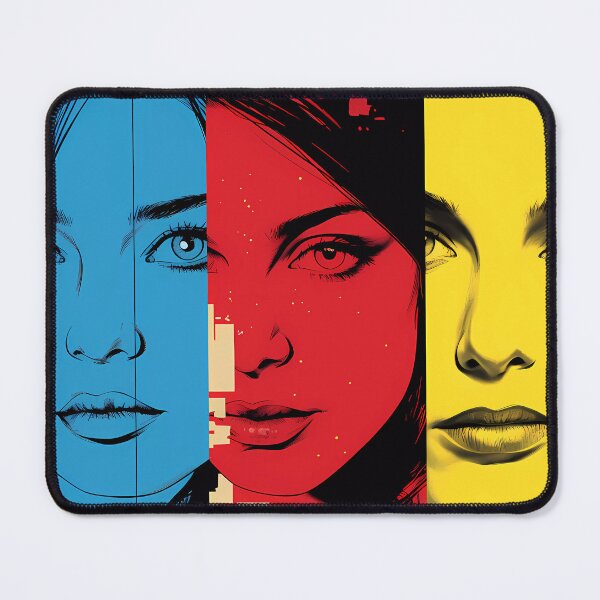 Item preview, "Heroines in Pixels: Comic-Bookesque Portraits" designed and sold by Art-Vortex-fr.