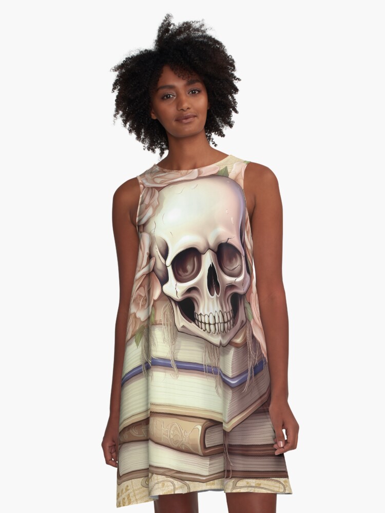 Vintage skull hot sale dress