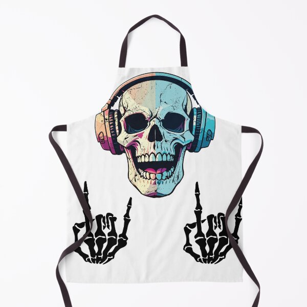 Item preview, Rocking Out Skull designed and sold by Claire’s Colorful Creations .