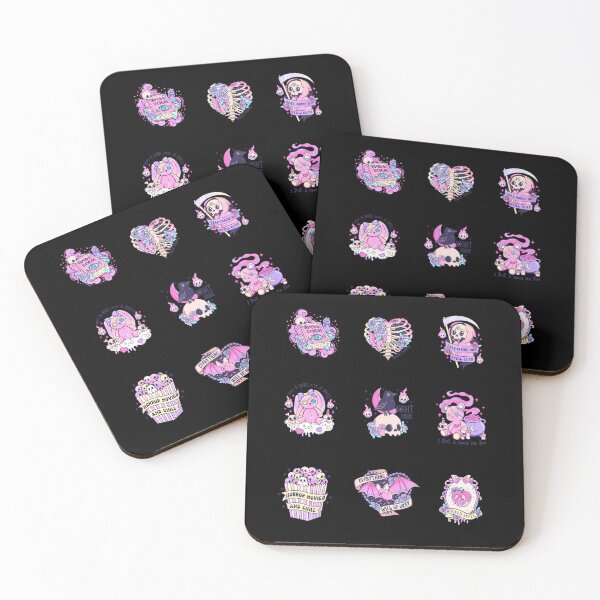 Item preview, Pink Halloween, kawaii style, halloween decorations, cute and creepy designed and sold by Sunmoonlove.