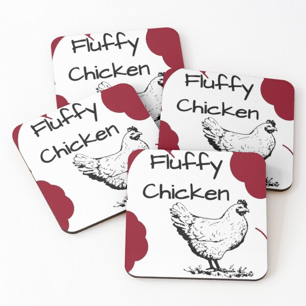 Item preview, Fluffy Chicken designed and sold by MissLadyGraves.