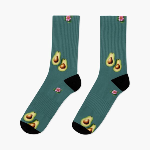 Item preview, Avacado and floral pattern  designed and sold by Roxburylane.