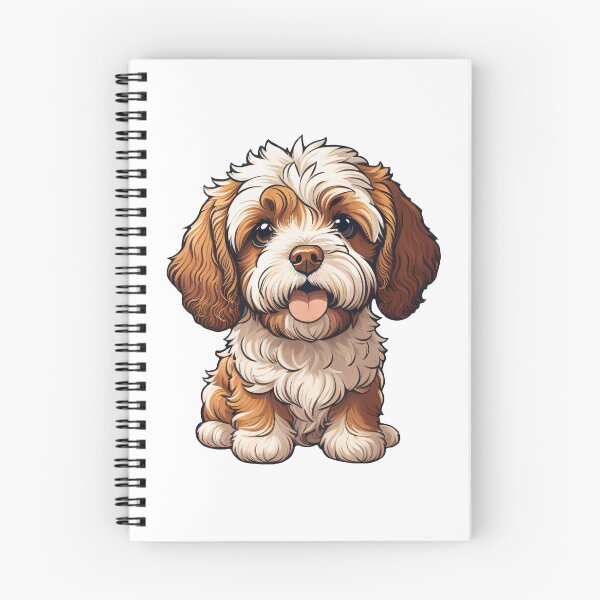 Item preview, Cachorro Cavapoo - Sin texto designed and sold by cuteadnauseum.
