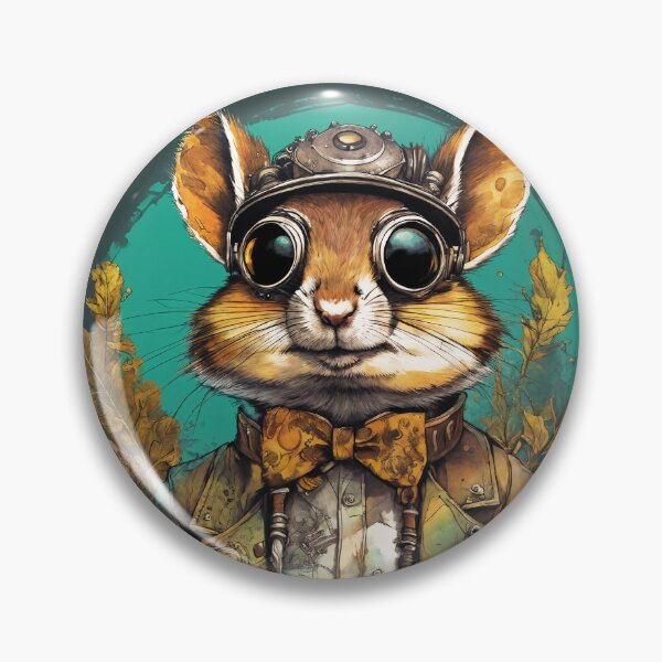 Item preview, The Esteemed Sir Oliver - Steampunk Chipmunk designed and sold by ILikeToasters.