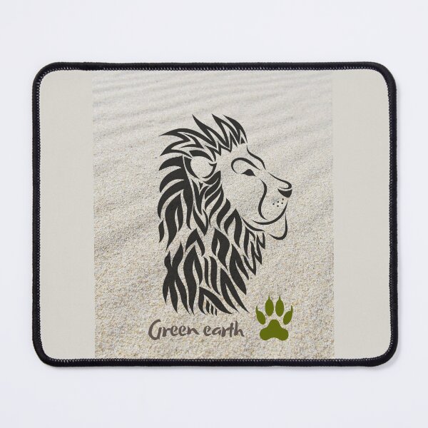 Item preview, Lion - defender of natural environmental. designed and sold by esao.