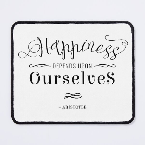 Item preview, Happiness depends upon ourselvs designed and sold by janusa.
