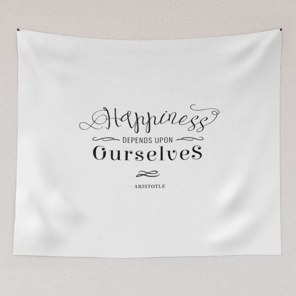 Item preview, Happiness depends upon ourselvs designed and sold by janusa.