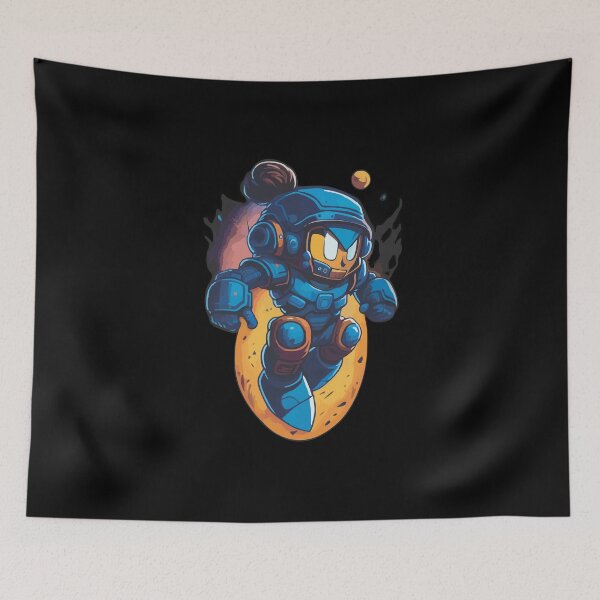 Item preview, Robot Vintage, Blue, Man, Mega, Japan, #10 designed and sold by MarcioCellos.