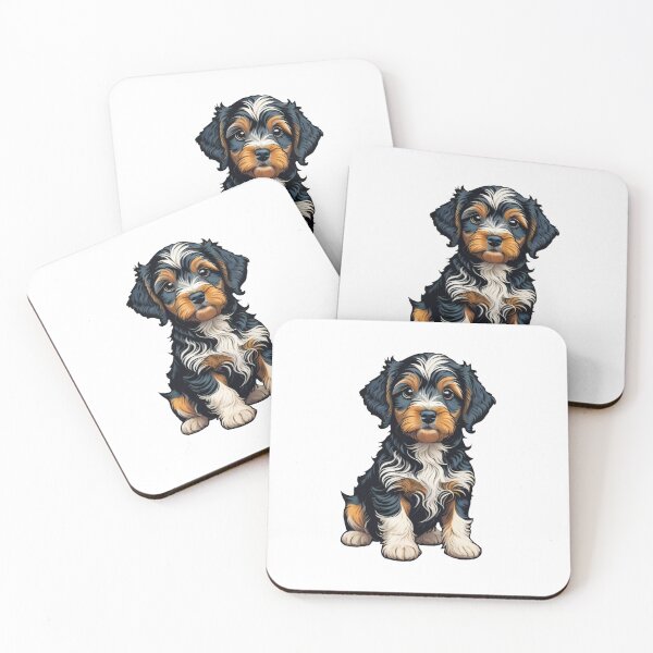 Item preview, Aussiepoo Puppy - No Text designed and sold by cuteadnauseum.