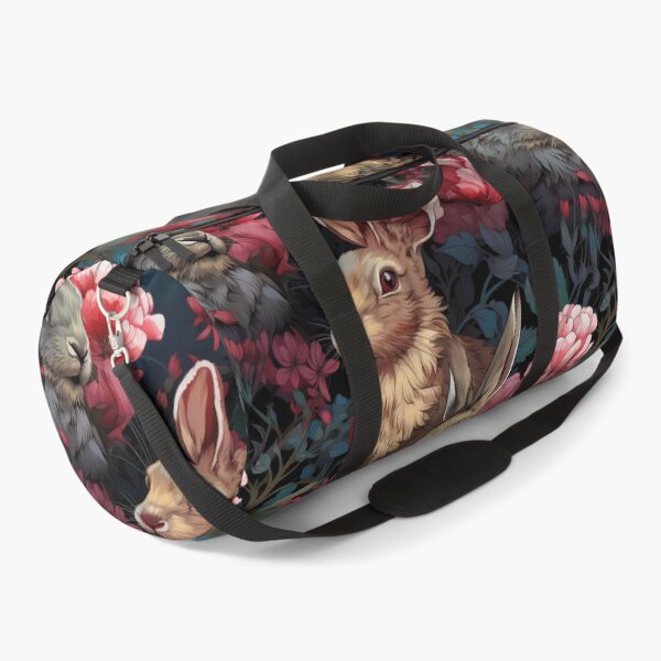 Item preview, Wild Rabbits Seamless Pattern illustration inspired by William Morris 6 designed and sold by The Willow Of Rain City.