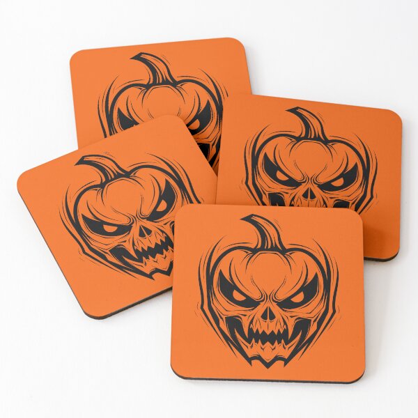 Item preview, Jack-o-lantern Halloween Skull designed and sold by KaurisDigital.