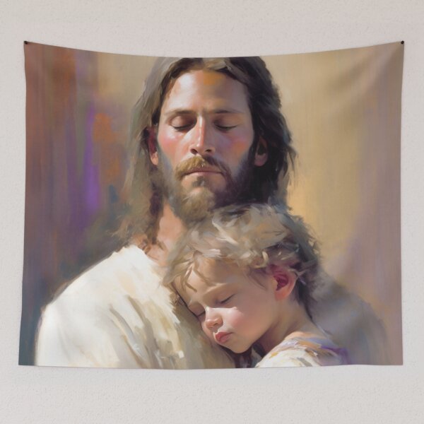 Item preview, Safely In His Arms designed and sold by Greg Collins Fine Art.