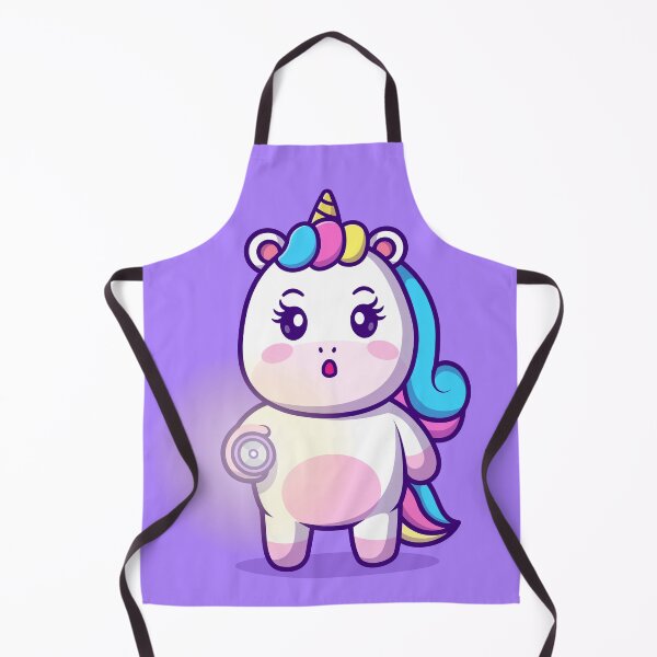 Item preview, Magical Illumination: Cute Unicorn Holding Flashlight Cartoon Vector Icon Illustration designed and sold by hjian8219.
