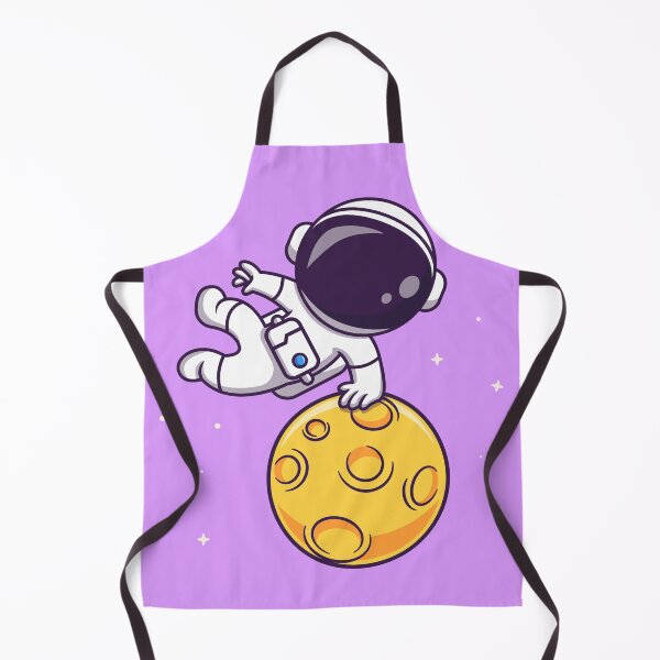 Item preview, Astro-Parkour: Cute Astronaut Parkour Jump on Moon Cartoon Vector Icon Illustration designed and sold by hjian8219.