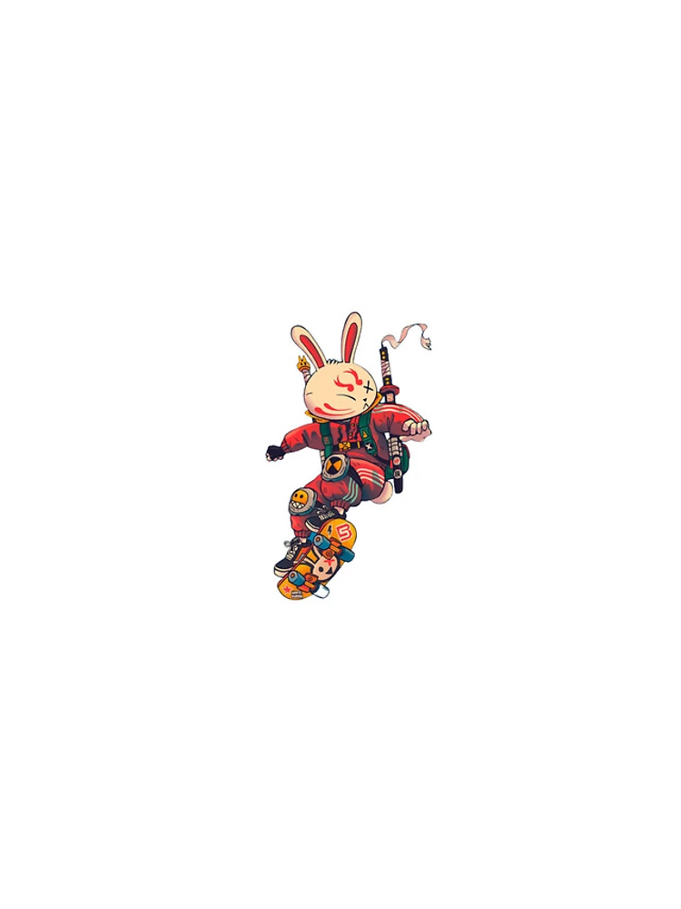 Thumbnail 4 of 4, Samsung Galaxy Phone Case, Derpy Rabbit designed and sold by alpha-Designs-.
