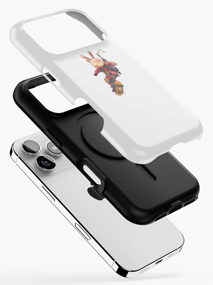Thumbnail 2 of 4, iPhone Case, Derpy Rabbit designed and sold by alpha-Designs-.