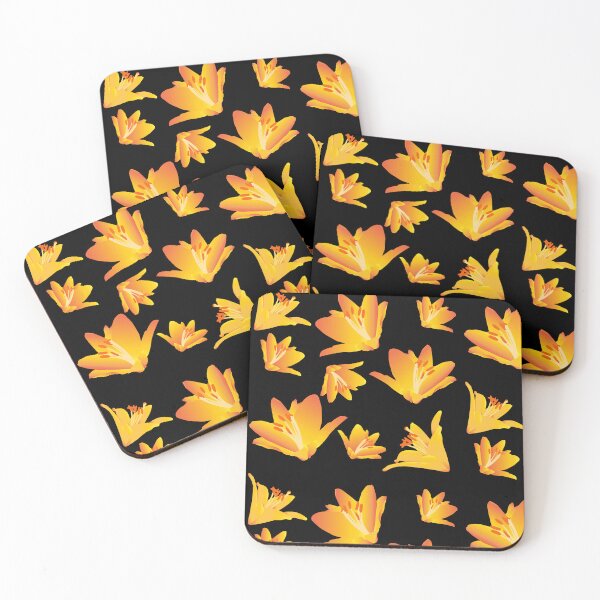 Item preview, Yellow flowers Pattern designed and sold by Sari Castro.
