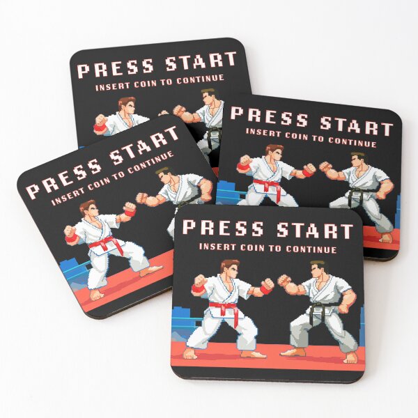 Item preview, Arcade Fighters designed and sold by SteadyRolling.
