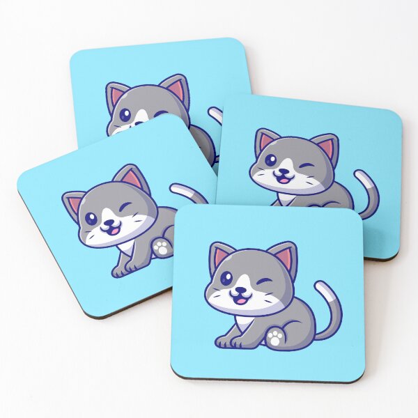 Item preview, Purrfect Pose: Cute Cat Sitting Cartoon Vector Icon Illustration designed and sold by hjian8219.