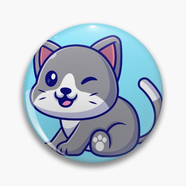 Item preview, Purrfect Pose: Cute Cat Sitting Cartoon Vector Icon Illustration designed and sold by hjian8219.