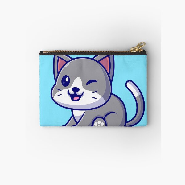 Item preview, Purrfect Pose: Cute Cat Sitting Cartoon Vector Icon Illustration designed and sold by hjian8219.
