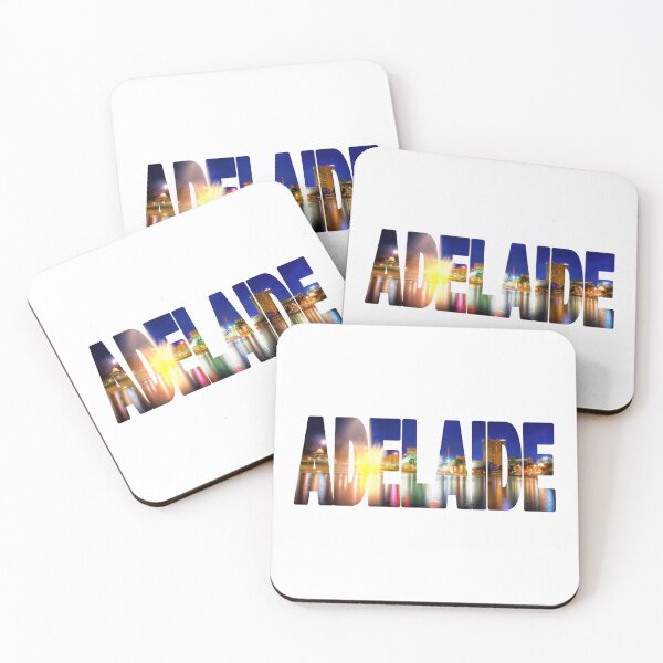 Item preview, ADELAIDE Night Cityscape - South Australia designed and sold by Adam Gormley.