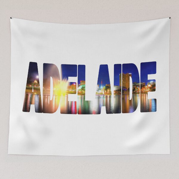 Item preview, ADELAIDE Night Cityscape - South Australia designed and sold by Adam Gormley.