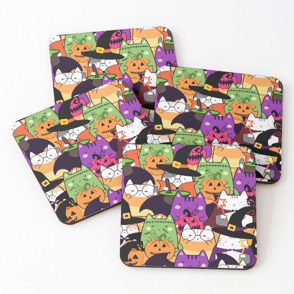 Item preview, Kawaii Halloween Kitties  designed and sold by shopnena.