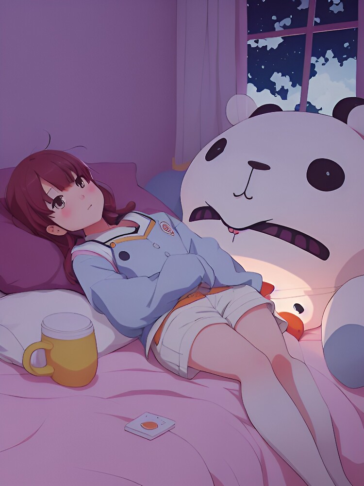 Sad Face, tired , sleepy , dead , lazy , anime , cute - GIF animé gratuit -  PicMix