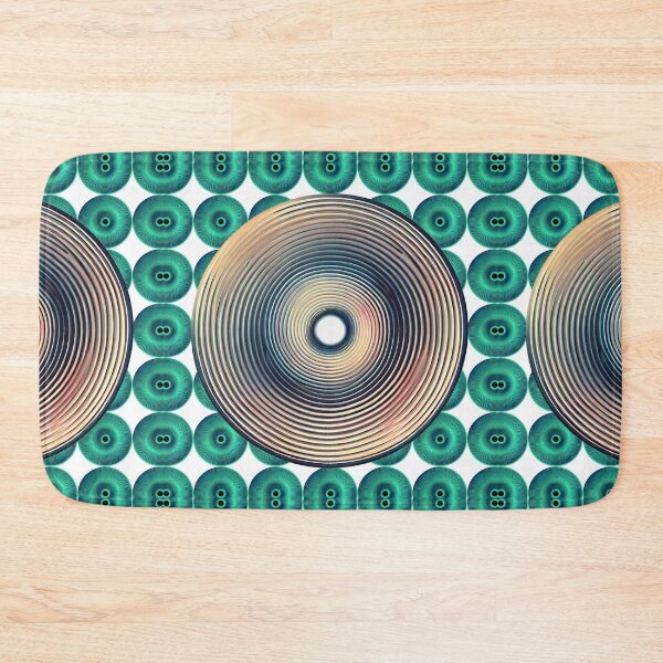 Item preview, Circular Dynamic Vibration Seamless Pattern  designed and sold by Dodern.