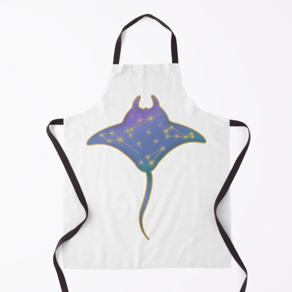 Item preview, Manta Ray Star Constellation Watercolor designed and sold by Saltycurrent1.