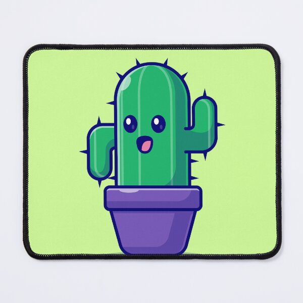 Item preview, Adorable Cactus Companion: Cute Cactus in Pot Cartoon Vector Icon Illustration designed and sold by hjian8219.