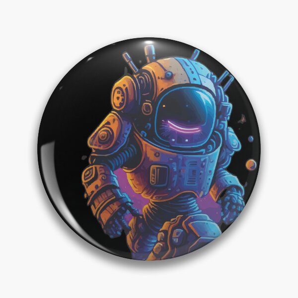 Item preview, Robot Vintage, Blue, robot astronaut, Japan, #2 designed and sold by MarcioCellos.