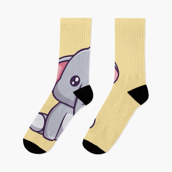 Item preview, Gentle Giant: Cute Elephant Sitting Cartoon Vector Icon Illustration designed and sold by hjian8219.