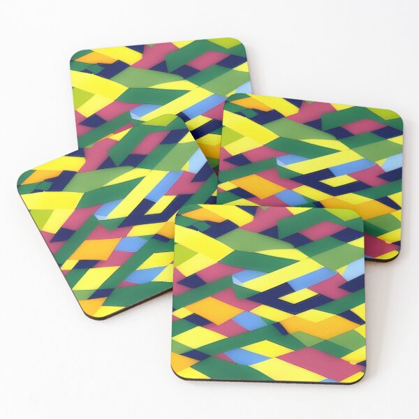 Item preview, Abstract Colorful Ribbon Pattern designed and sold by calibrit.