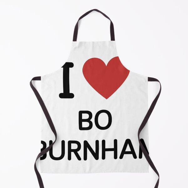 Item preview, I HEART BO BURNHAM - BLACK TEXT designed and sold by mughairs.