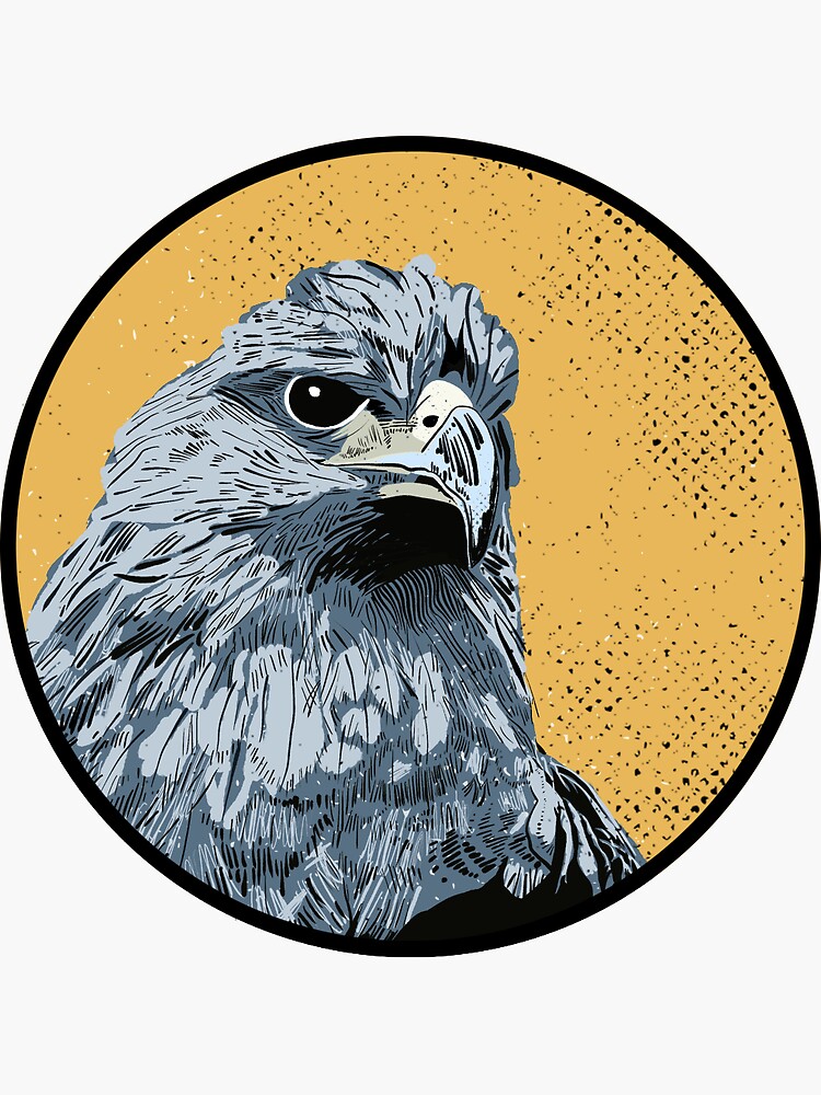 Chaco Eagle of South America Sticker