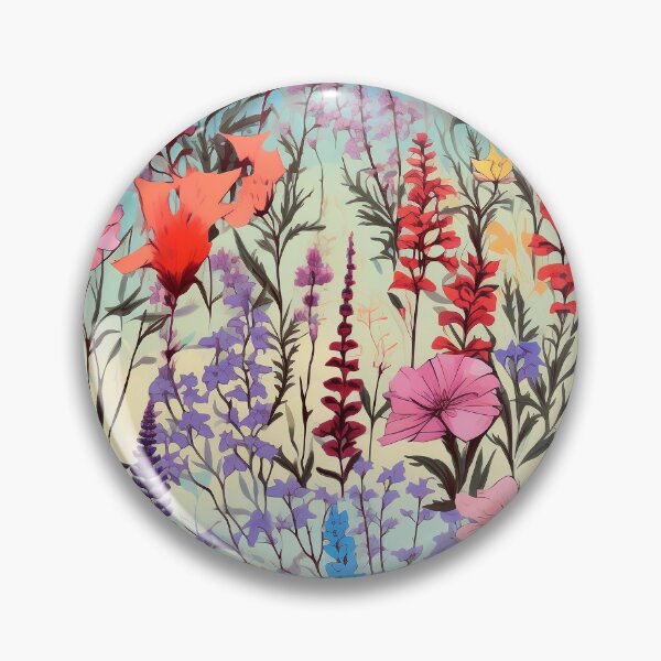 Item preview, Vibrant Meadow WildFlower Pattern designed and sold by JunkWithSteph.