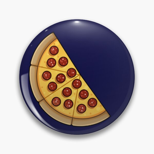Item preview, Pepperoni Pizza Half designed and sold by lulubeeart.