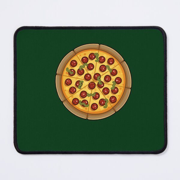 Item preview, Pepperoni and Pepper Pizza designed and sold by lulubeeart.