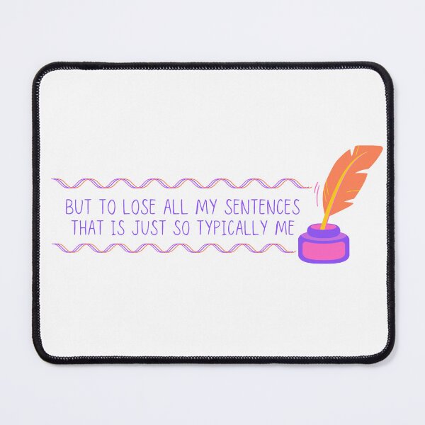 Item preview, To Lose All My Sentences... Oops! designed and sold by doodleblatt.