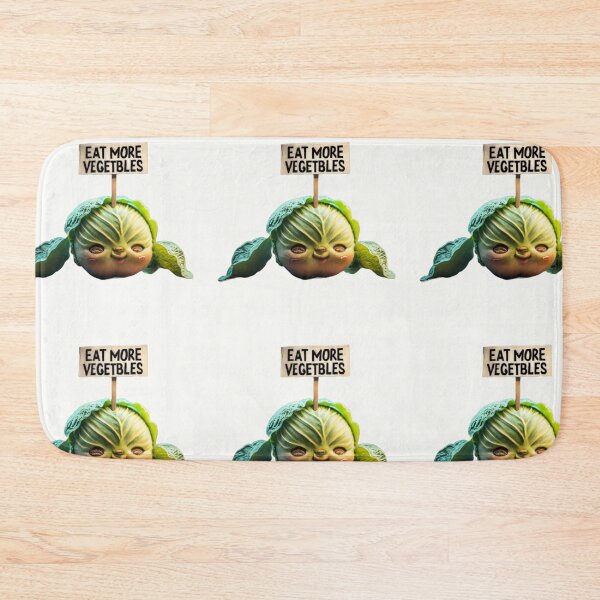 Item preview, Eat Vegetables designed and sold by TodoDecoArt.