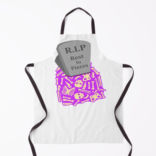 Item preview, RIP Rest in Pieces Grave, Skeleton Bones Halloween designed and sold by Redmanrooster.
