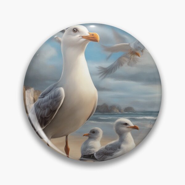 Item preview, Seagulls Beach Day Dreaming designed and sold by purplesensation.