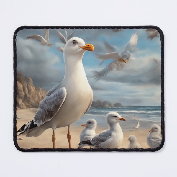 Item preview, Seagulls Beach Day Dreaming designed and sold by purplesensation.