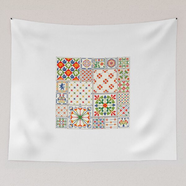 Item preview, Tile Tiled Azulejo designed and sold by aurielaki.