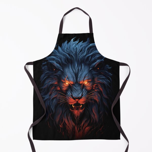 Item preview, Lion looks angry with deep red eyes designed and sold by eyestetix.