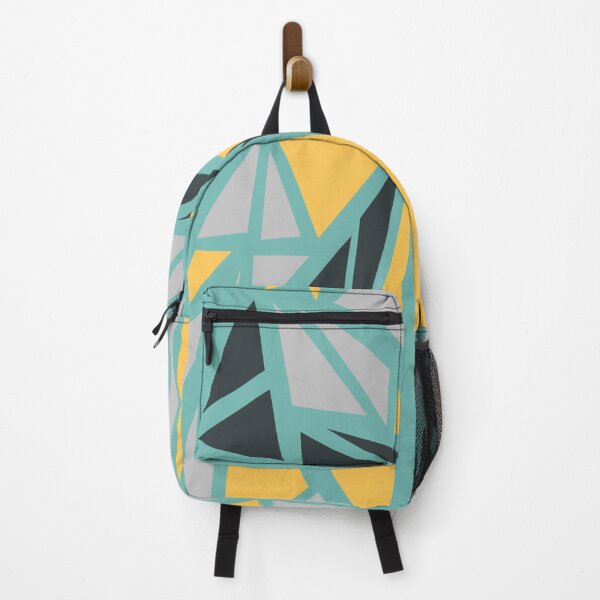 Item preview, Abstract Stained Glass Moth on teal designed and sold by RefinedChic.