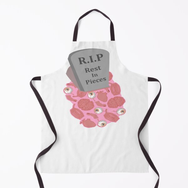 Item preview, Halloween RIP Rest in Pieces Tomestone Body Organs designed and sold by Redmanrooster.